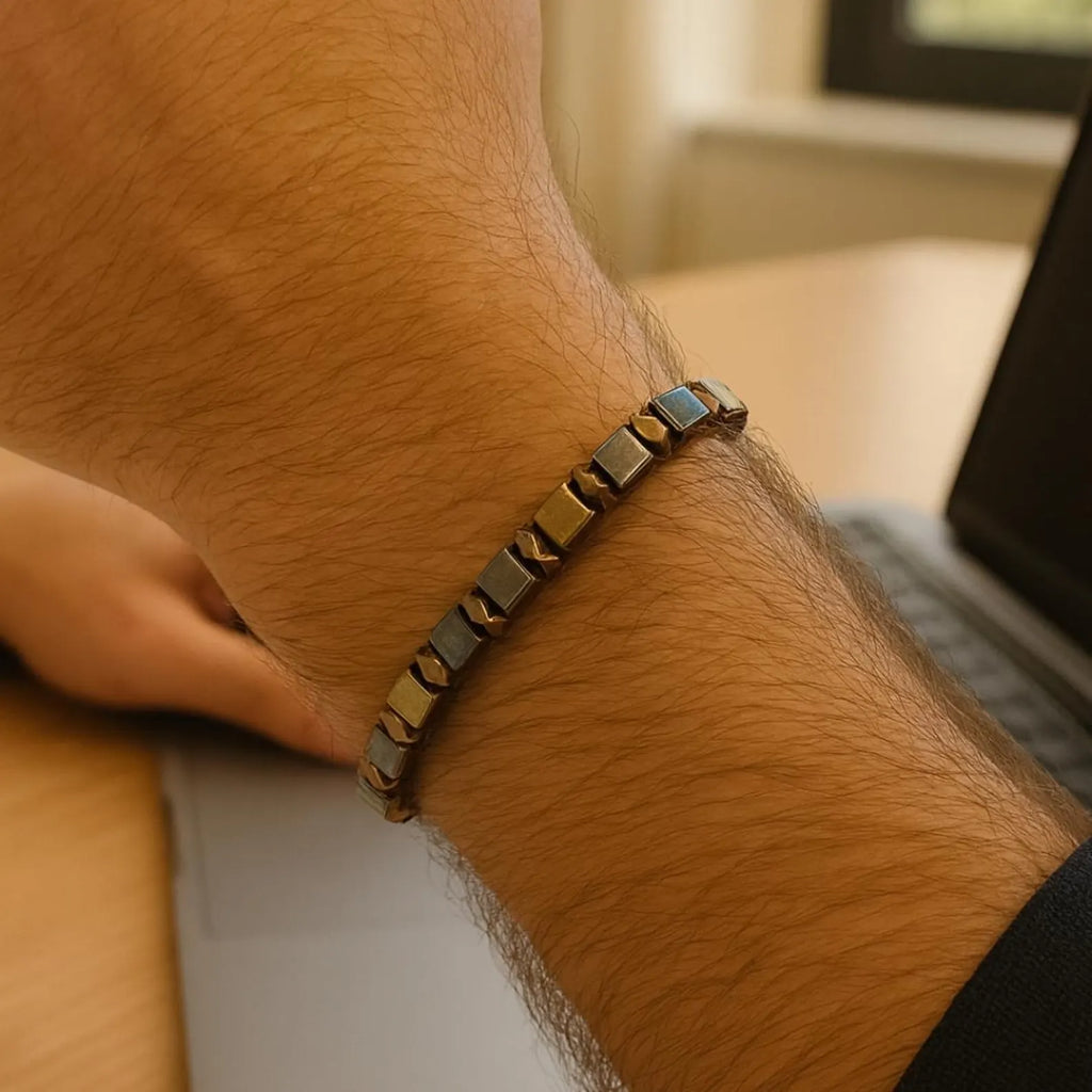Hematite Vitality & Focus Bracelet