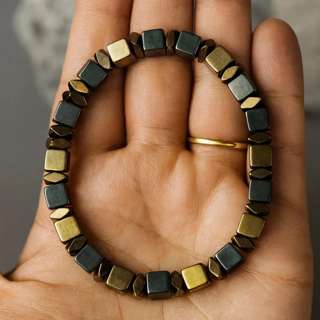 Hematite Vitality & Focus Bracelet