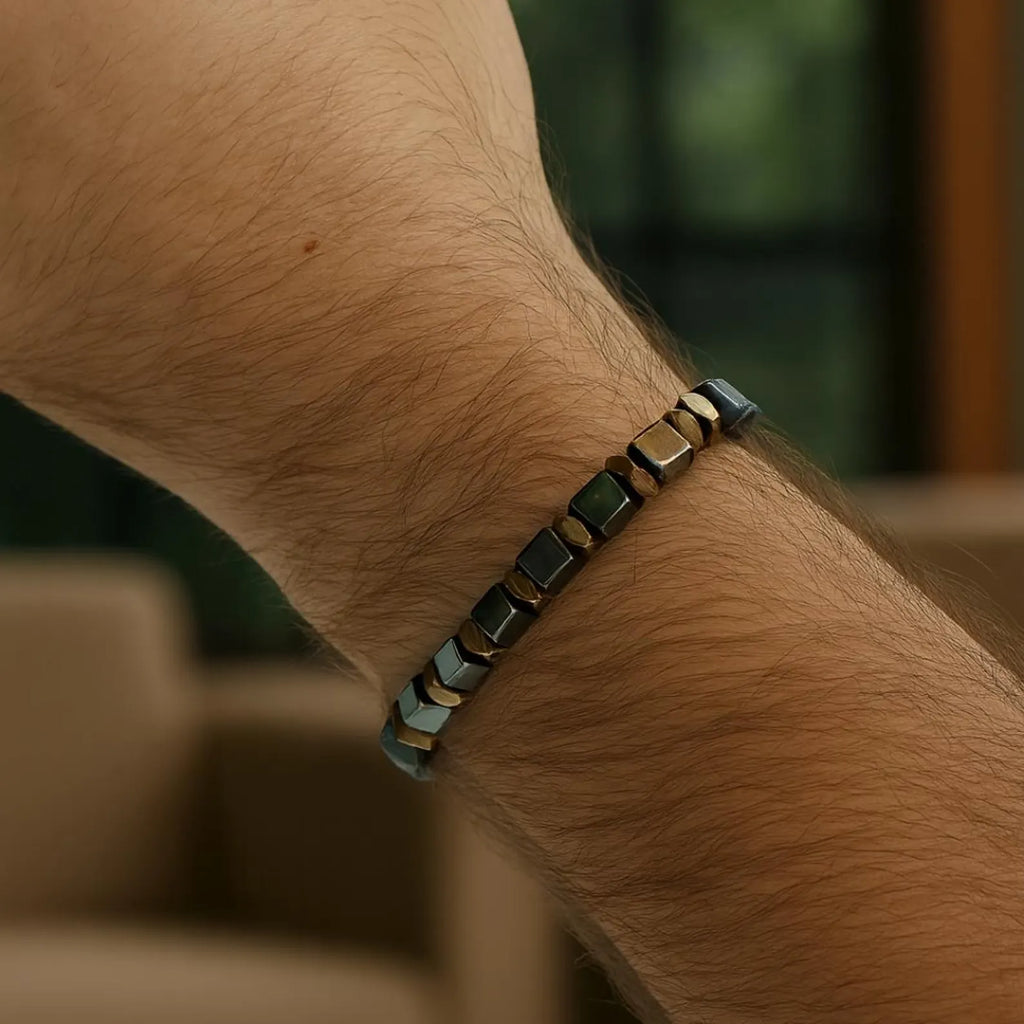 Hematite Vitality & Focus Bracelet