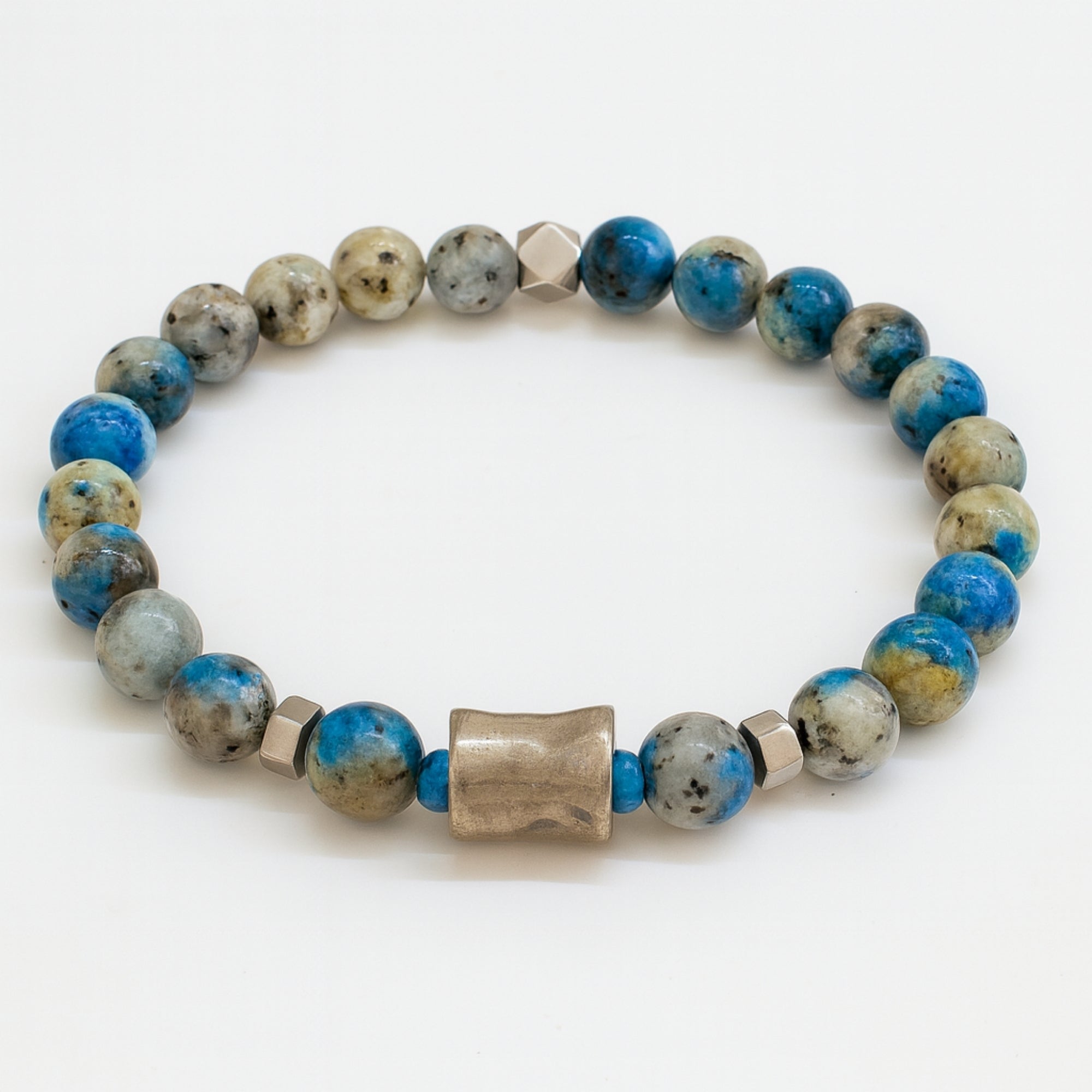 K2 Jasper & Hematite Bracelet 8 mm -Celestial Ascent