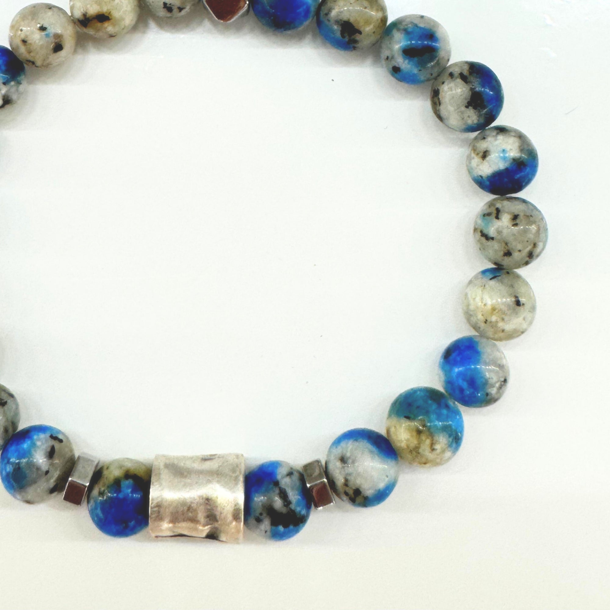 K2 Jasper & Hematite Bracelet 8 mm -Celestial Ascent