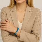 Turquoise Bracelet 10mm | Protection • Wisdom • Communication