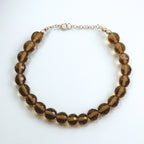 Zultanite Color Changing Round Bracelet | 8 mm Faceted Zultanite with 925 Sterling Silver