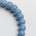 Angelite Macrame Bracelet 4x7mm Rondelle | Celestial Blue • Calm • Peace • Intuition