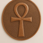 Ankh Copper Wall Art 40cm | Egyptian Life Symbol |