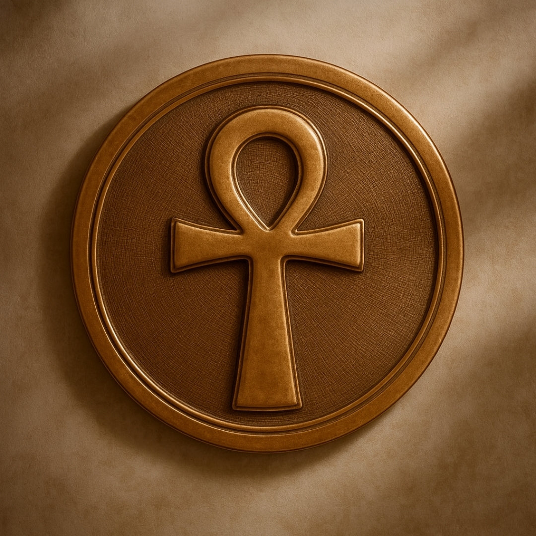 Ankh Copper Wall Art 40cm | Egyptian Life Symbol |