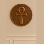 Ankh Copper Wall Art 40cm | Egyptian Life Symbol |