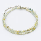 Aquamarine & Heliodor Necklace 4mm