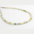 Aquamarine & Heliodor Necklace 4mm