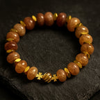 Strawberry Quartz Bracelet 10 mm | Vitality • Love • Life Energy