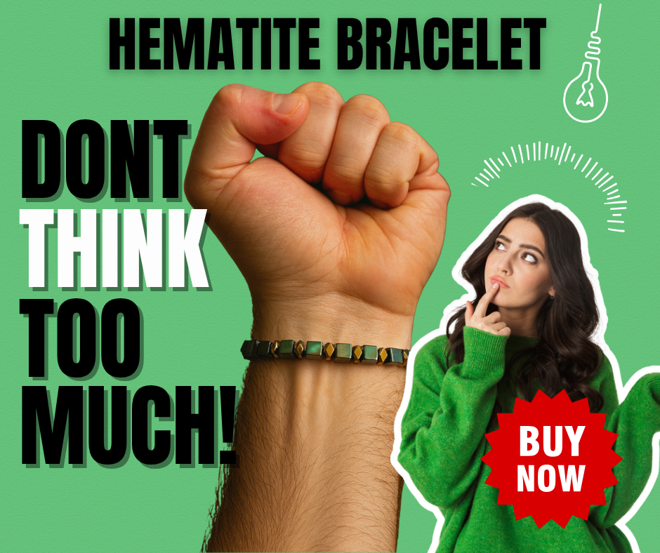 Hematite Vitality & Focus Bracelet