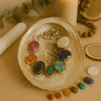 7 Chakra Gemstone Bracelet 925 Sterling Silver | Moonstone Lapis Turquoise Emerald Labradorite Citrine Ruby | Gift for Her