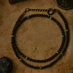 Sapphire Necklace 4 mm | Wisdom • Intuition • Protection