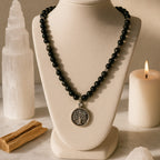 Silver Sheen Obsidian Talisman |
