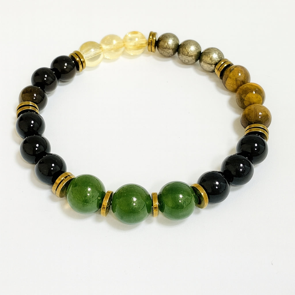 Earthlight Transmutation Circuit Bracelet | 21 Gemstones