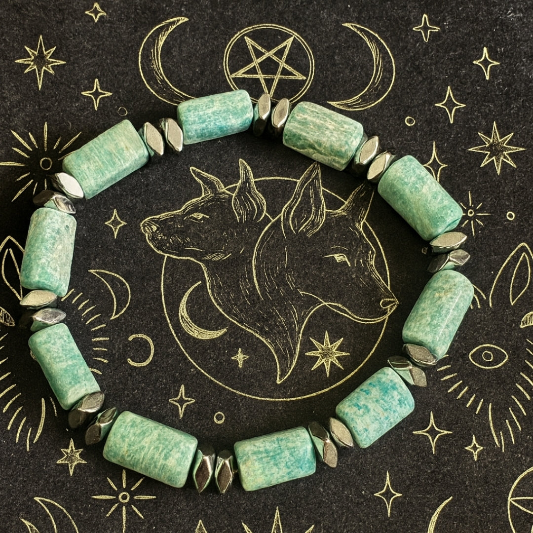 Essential Witchy Jewelry for your collection. This piece is the ideal Gift for Witches who value clarity and protection. Spiritual Clarity Bracelet available now!