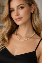 Aquamarine & Heliodor Necklace 4mm