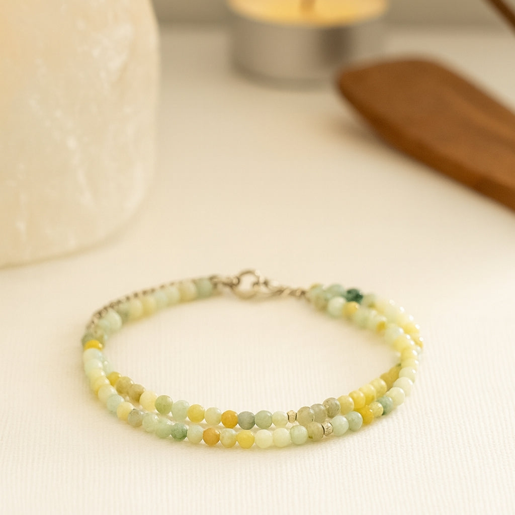 Aquamarine Heliodor Necklace 4 mm | Aurora Codex Collection | Solaris Mare