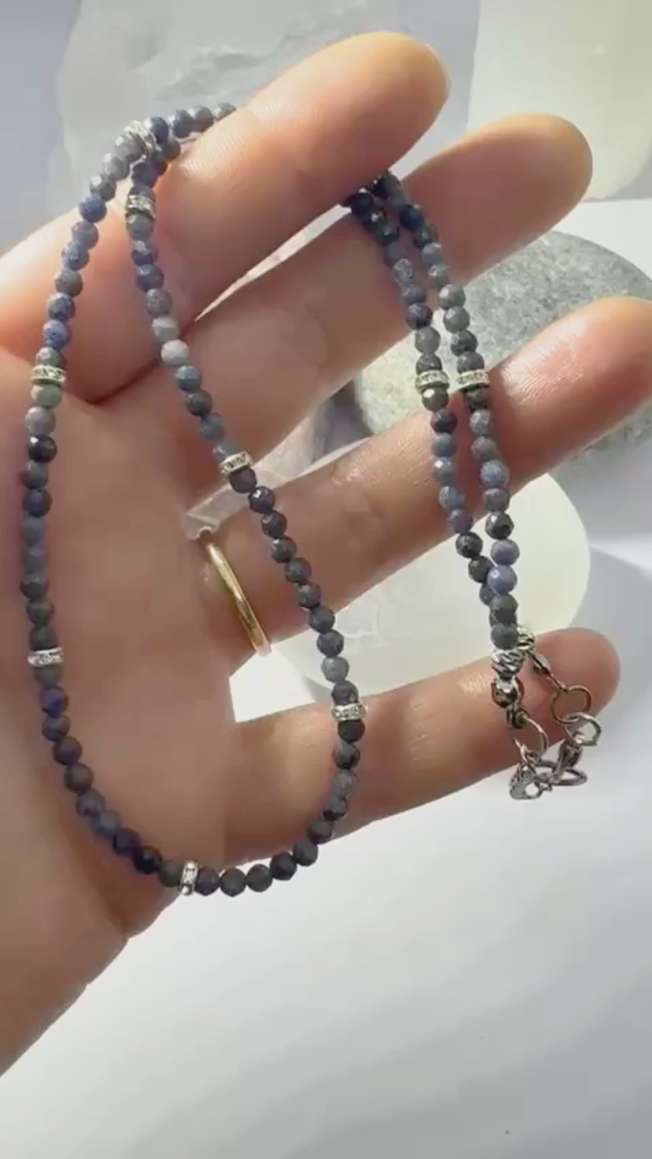 Sapphire Necklace 4 mm | Empyrean Crown Collection | Eternal Crown Talisman