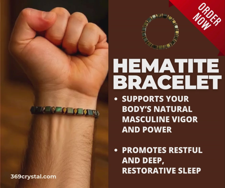 Hematite Vitality & Focus Bracelet