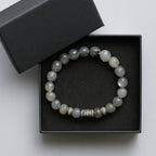Labradorite Bracelet 8 mm | Intuition • Protection • Transformation • Shadow Work