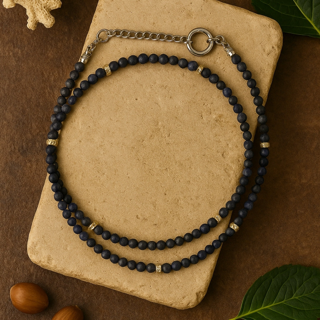 Sapphire Necklace 4 mm | Empyrean Crown Collection | Eternal Crown Talisman