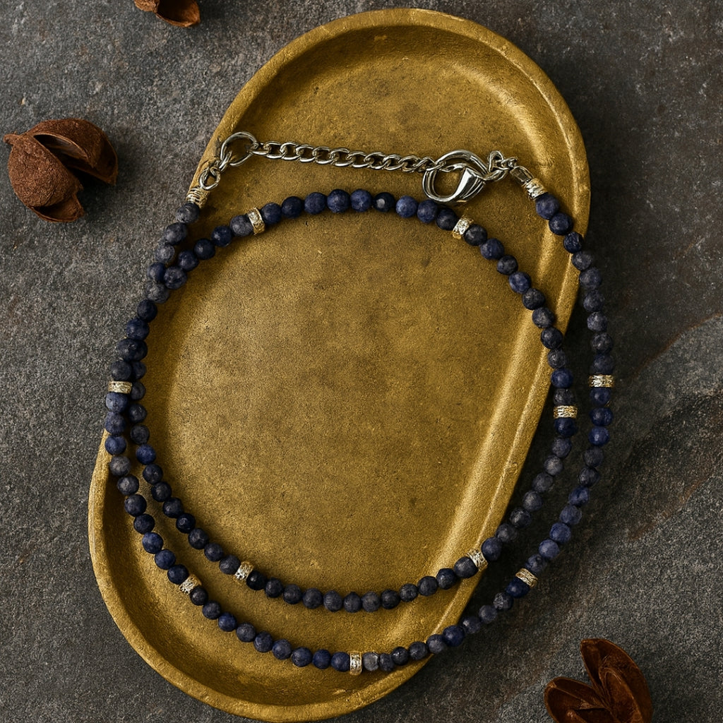 Sapphire Necklace 4 mm | Empyrean Crown Collection | Eternal Crown Talisman