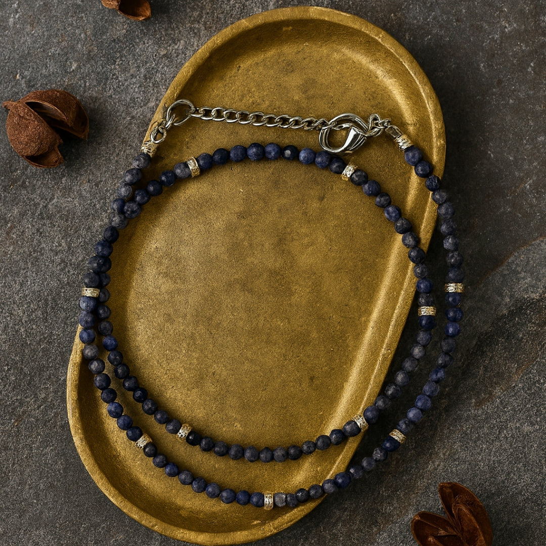 Sapphire Necklace 4 mm | Empyrean Crown Collection | Eternal Crown Talisman