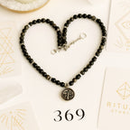 Silver Sheen Obsidian Talisman |