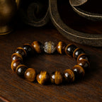 Tiger Eye Crystal Bracelet 10mm