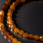 Strawberry Quartz Necklace | 925 Silver | New Beginnings Crystal | Rare Polygon Cut Gemstone