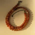 Strawberry Quartz Necklace | 925 Silver | New Beginnings Crystal | Rare Polygon Cut Gemstone