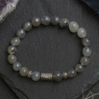 Labradorite Bracelet 8 mm | Intuition • Protection • Transformation • Shadow Work