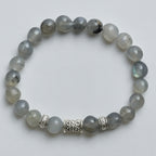 Labradorite Bracelet 8 mm | Intuition • Protection • Transformation • Shadow Work
